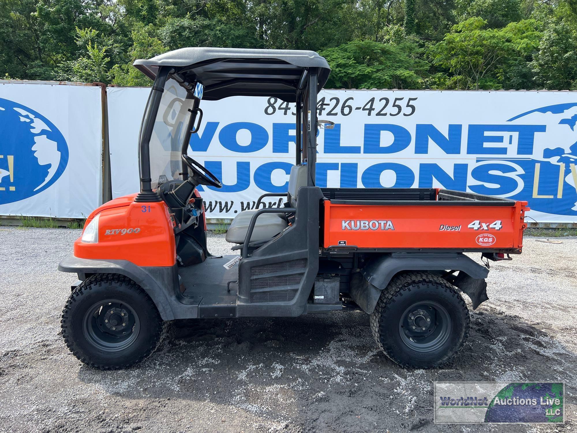 KUBOTA RTV900 UTILITY VEHICLE SN-KRTV900A71081464