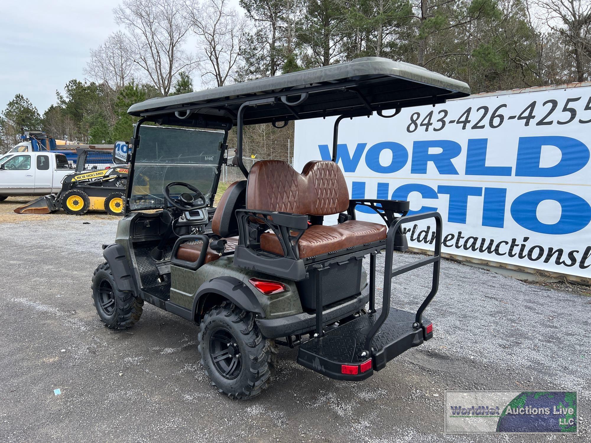 2023 GUD 72V LITHIUM GOLF CART SN-1G9RA3305PM631076 ***NO TITLE,INVOICE ONLY***