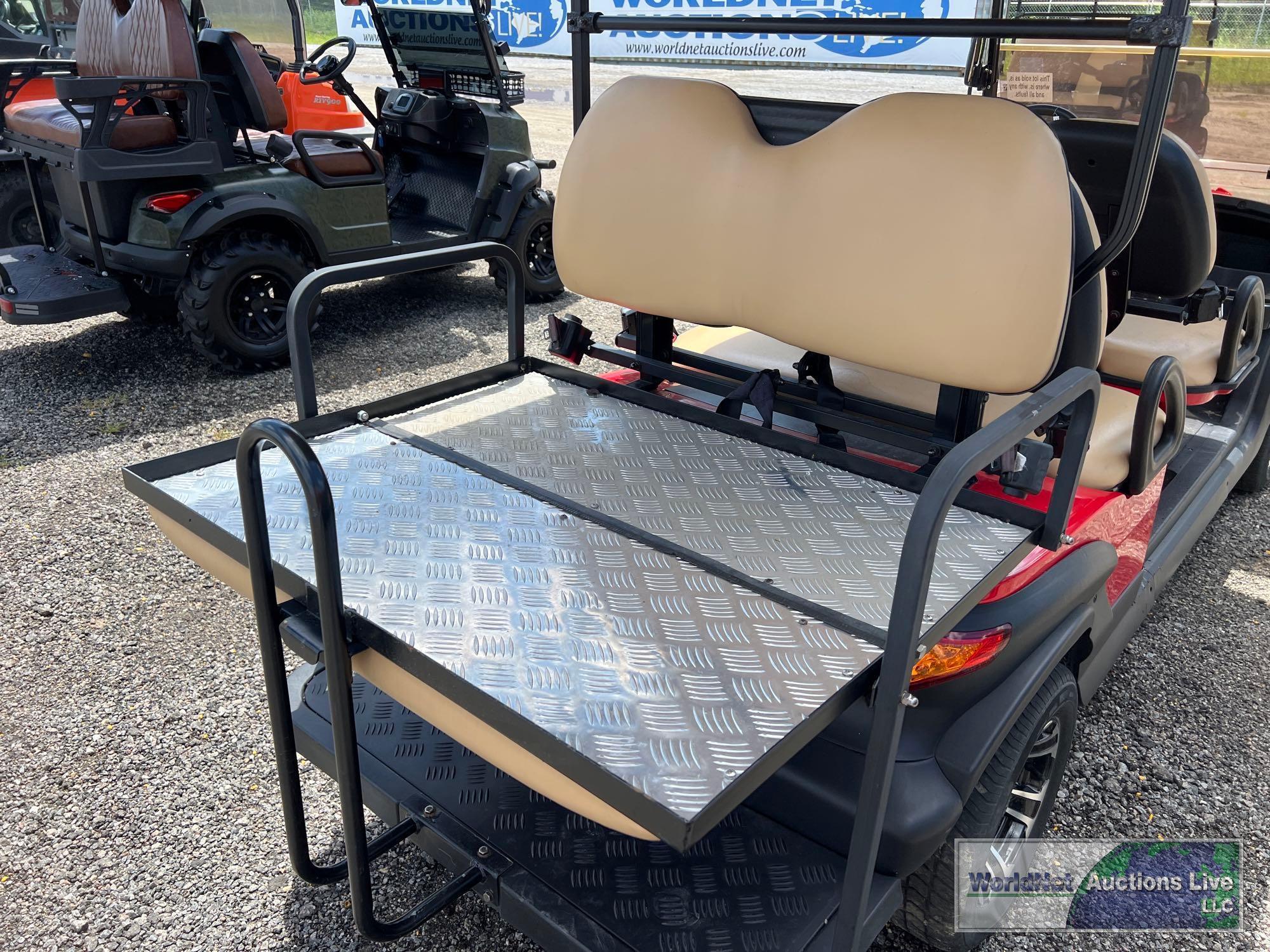 2020 SUZHOU EAGLE ELECTRIC GOLF CART VIN-L4F25A4AXL0080039 **NO TITLE, INVOICE ONLY**