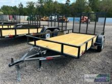 2022 6'x12' CLAY TRAILER VIN-55JBU1211NT001291