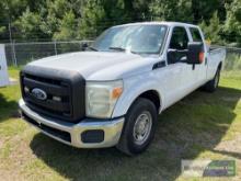 2011 FORD F-250XL SUPER DUTY PICKUP TRUCK, VIN # 1FT7W2A62BEA50142