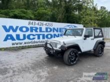 2014 JEEP WRANGLER (MPV), VIN # 1C4AJWAG2EL138175 **SALVAGE TITLE**