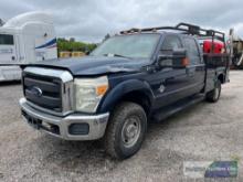 2014 FORD F-350XL SUPER DUTY SERVICE TRUCK, VIN # 1FT8W3BT7EEB57268