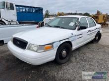 2011 FORD CROWN VICTORIA PASSENGER CAR, VIN # 2FABP7BV5BX115645