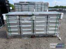 NEW/UNUSED STEELMAN 7FT 20 DRAWERS STAINLESS STEEL WORKBENCH