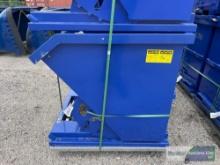 NEW/UNUSED SELF DUMPING HOPPER W/ FORK POCKETS