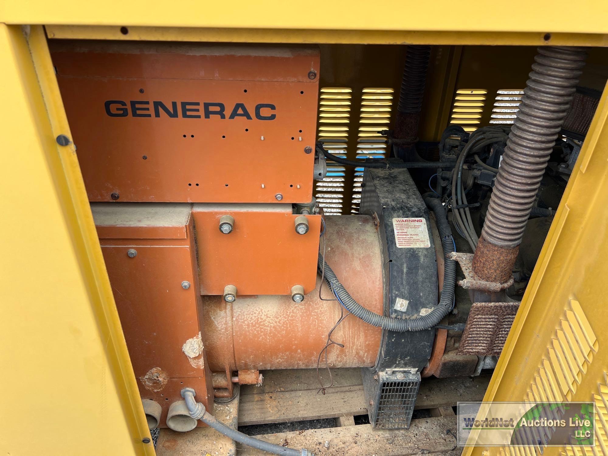 GENERAC 98A01015-S STAND BY GENERATOR SN-2040263