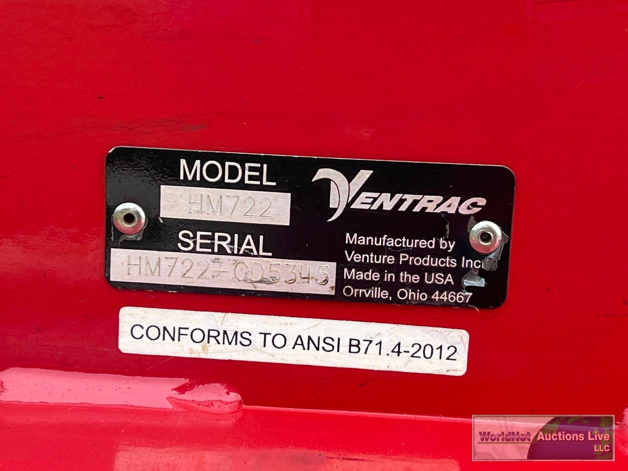 VENTRAC 4500Z ARTICULATING TRACTOR CONTOUR MOWER SN-AJ04613