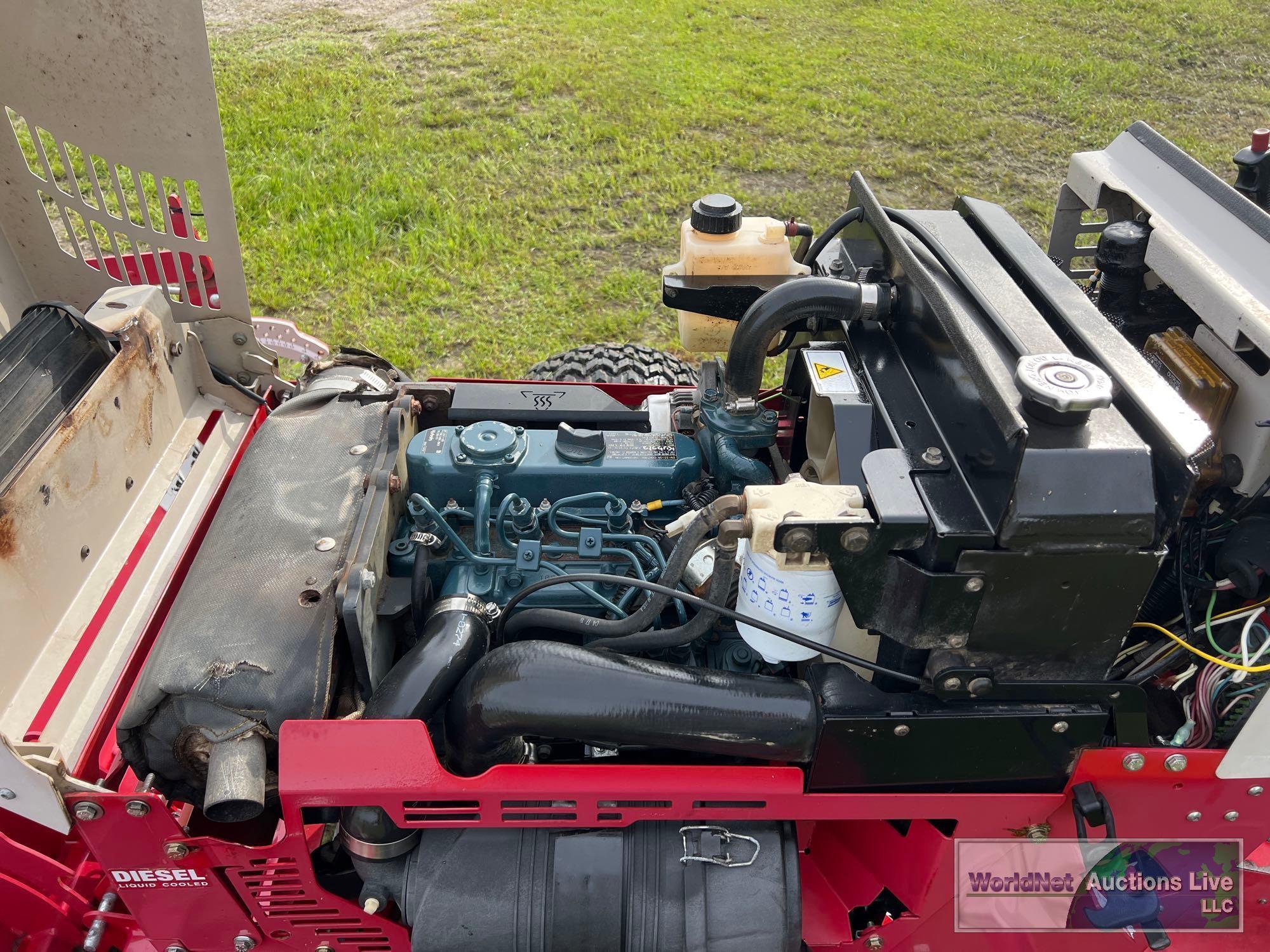 VENTRAC 4500Y ARTICULATING TRACTOR CONTOUR MOWER SN-AJ08574