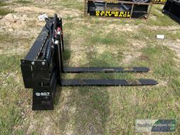 2024 AGT-INDUSTRIAL SA-ZD HYDRAULIC PALLET FORKS SKID STEER ATTACHMENT SN-SAZD24031701J