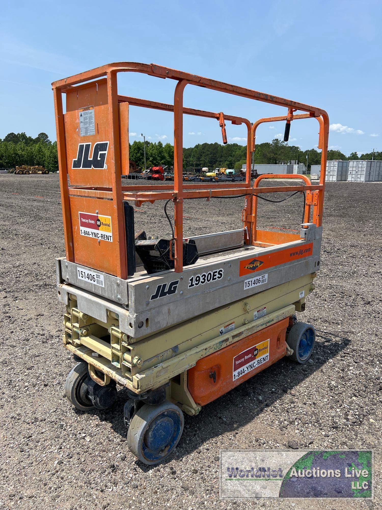 2008 JLG 1930ES SCISSOR LIFT SN-0200189909