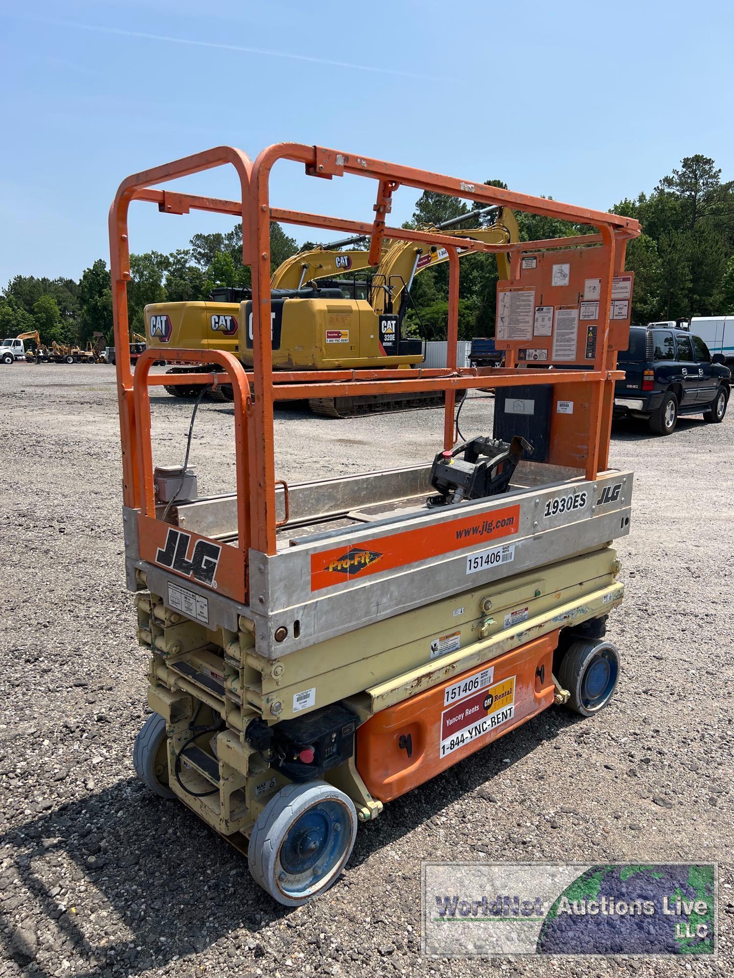 2008 JLG 1930ES SCISSOR LIFT SN-0200189909