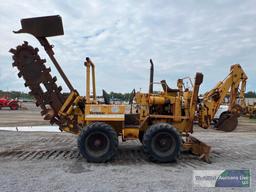 1989 VERMEER V-450 RIDE ON TRENCHER SN-1VRF082L6J1000645