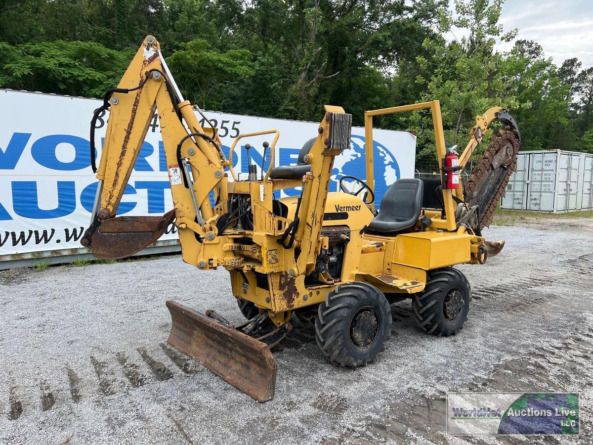 2004 VERMEER RT450 RIDE ON TRENCHER SN-1VRX072184100047