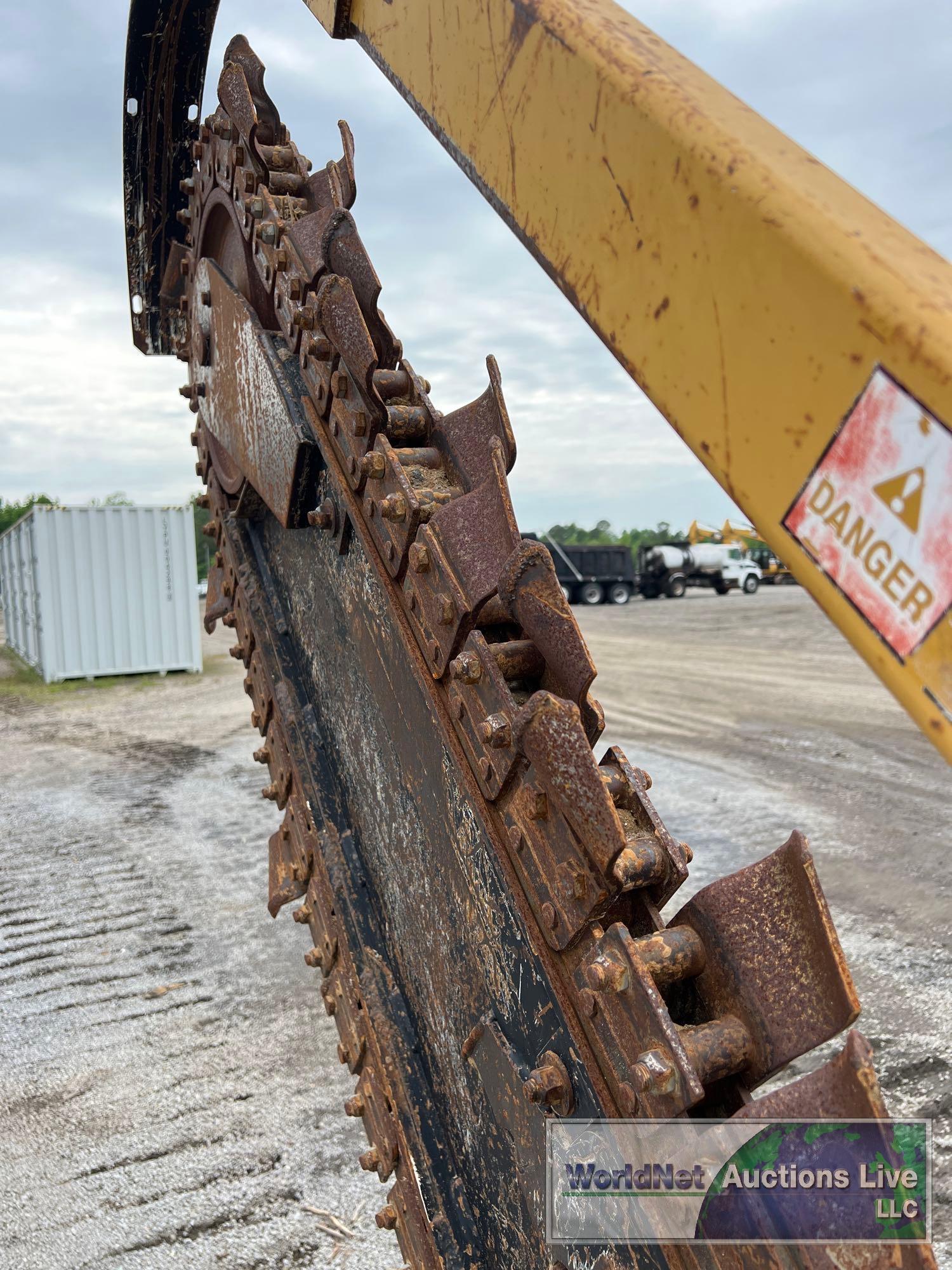 2004 VERMEER RT450 RIDE ON TRENCHER SN-1VRX072184100047