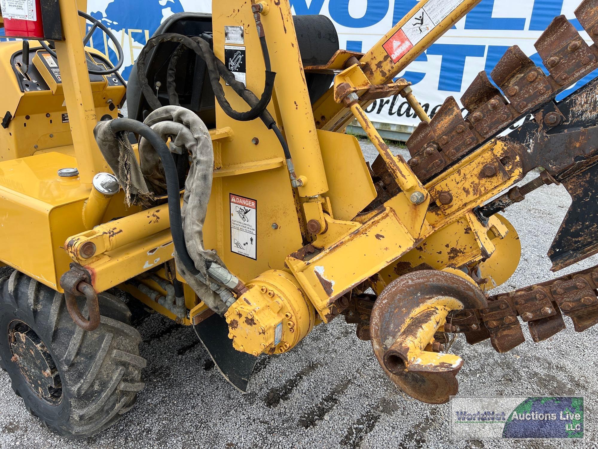 2004 VERMEER RT450 RIDE ON TRENCHER SN-1VRX072184100047