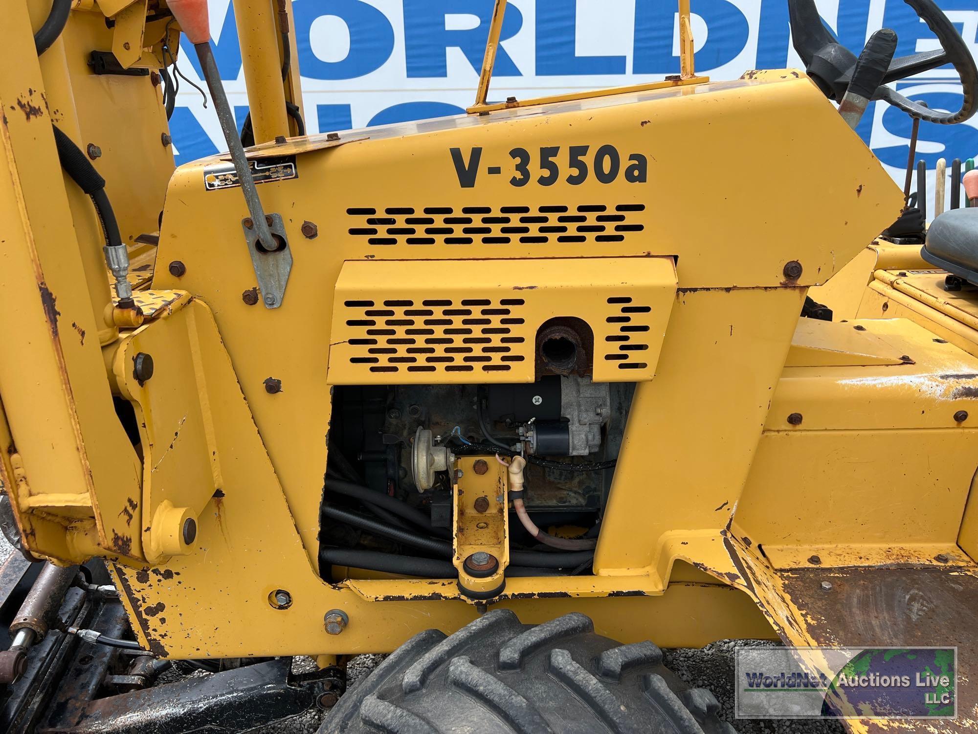 2000 VEMEER V3550A RIDE ON TRENCHER SN-1VRS072P2Y1001426