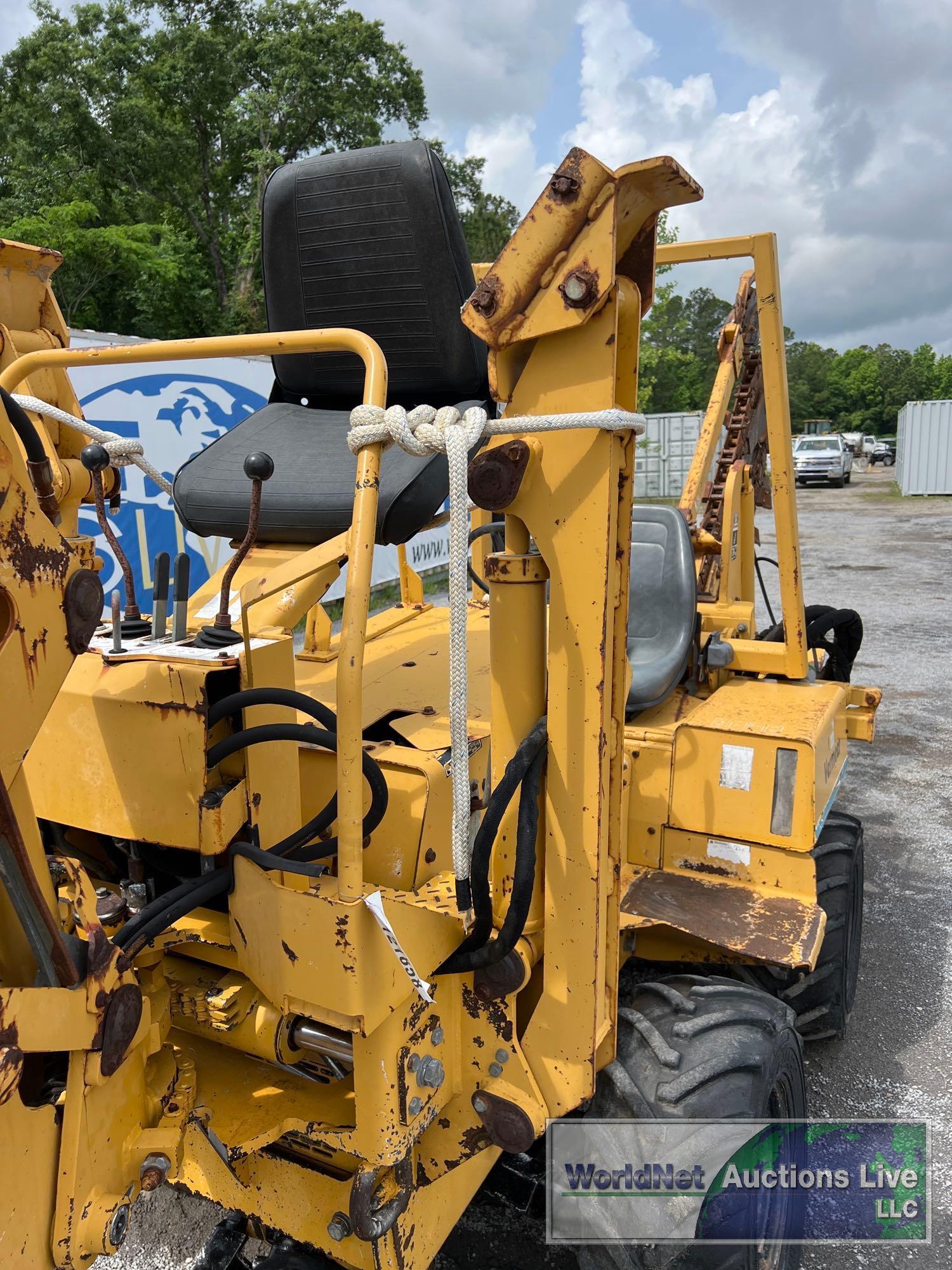 2000 VEMEER V3550A RIDE ON TRENCHER SN-1VRS072P2Y1001426