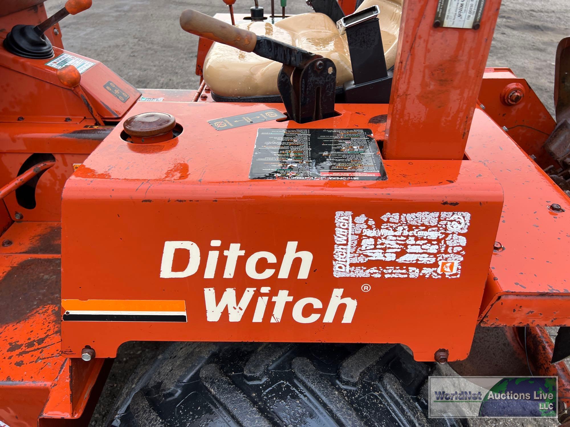 2003 DITCH WITCH 3610DD RIDE ON TRENCHER SN-3X0277