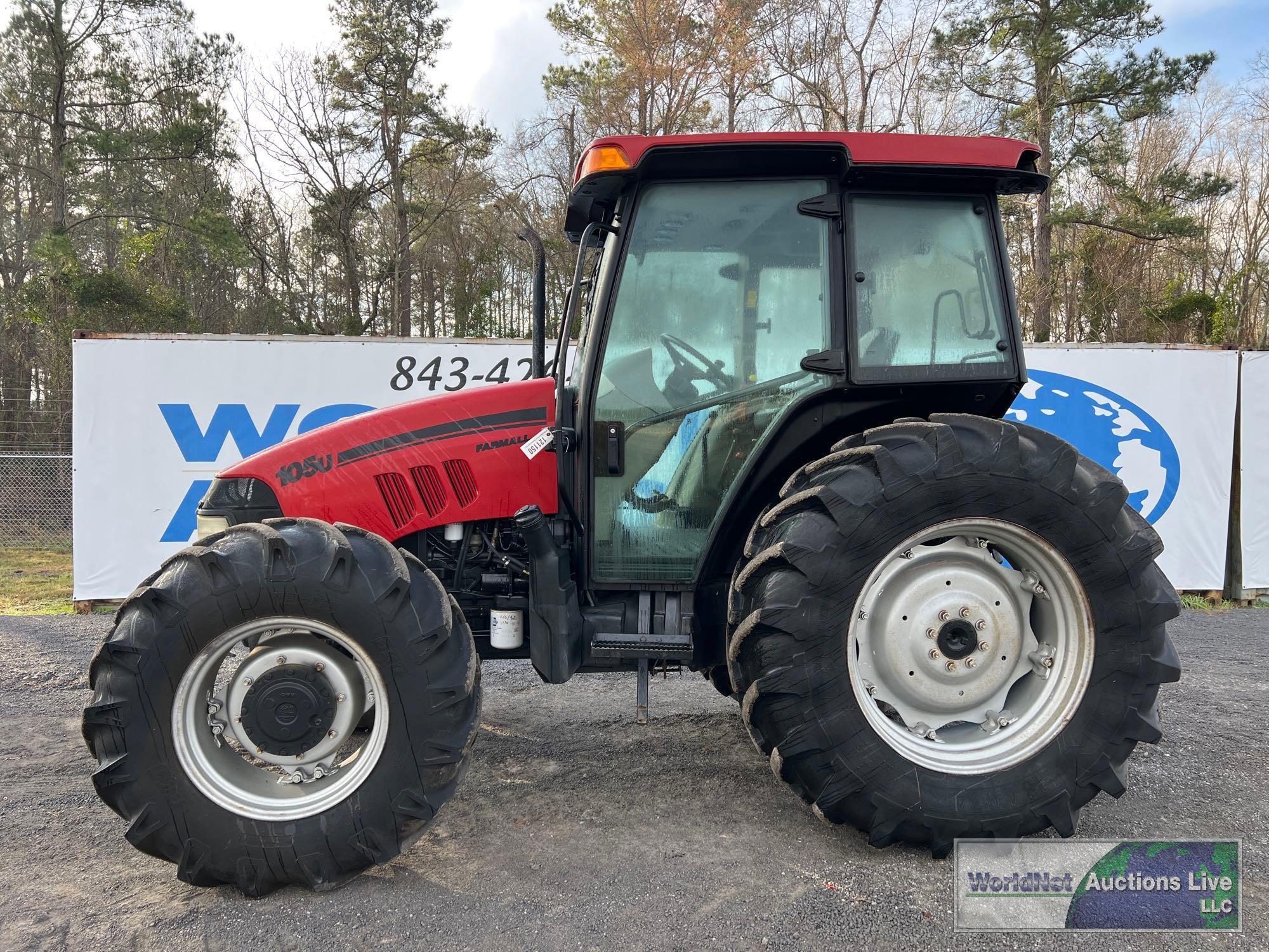 2010 CASE IH FARMALL 105U TRACTOR SN-ZAJL00560