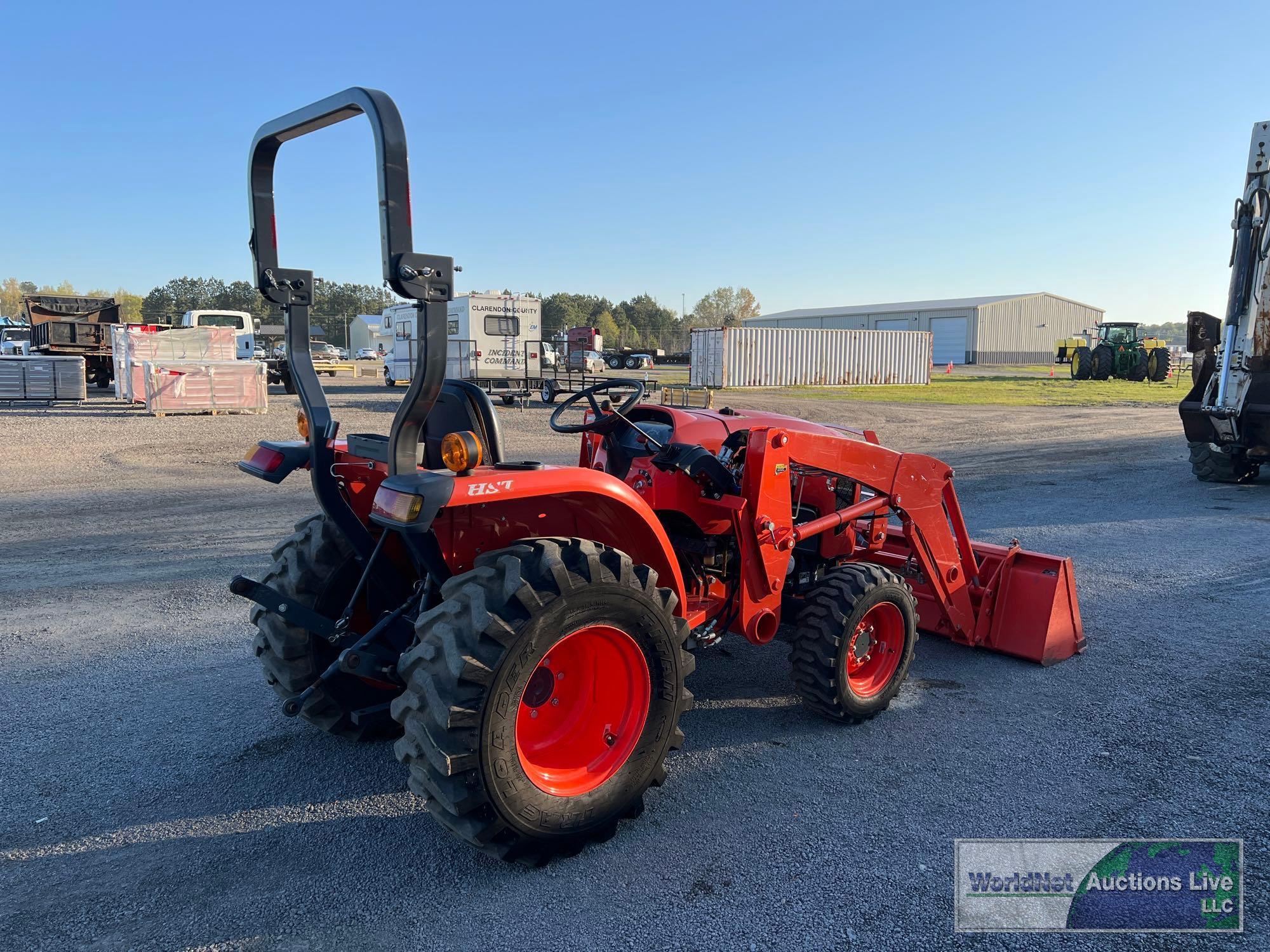 2017 KUBOTA L3301D COMPACT UTILITY TRACTOR SN-69948