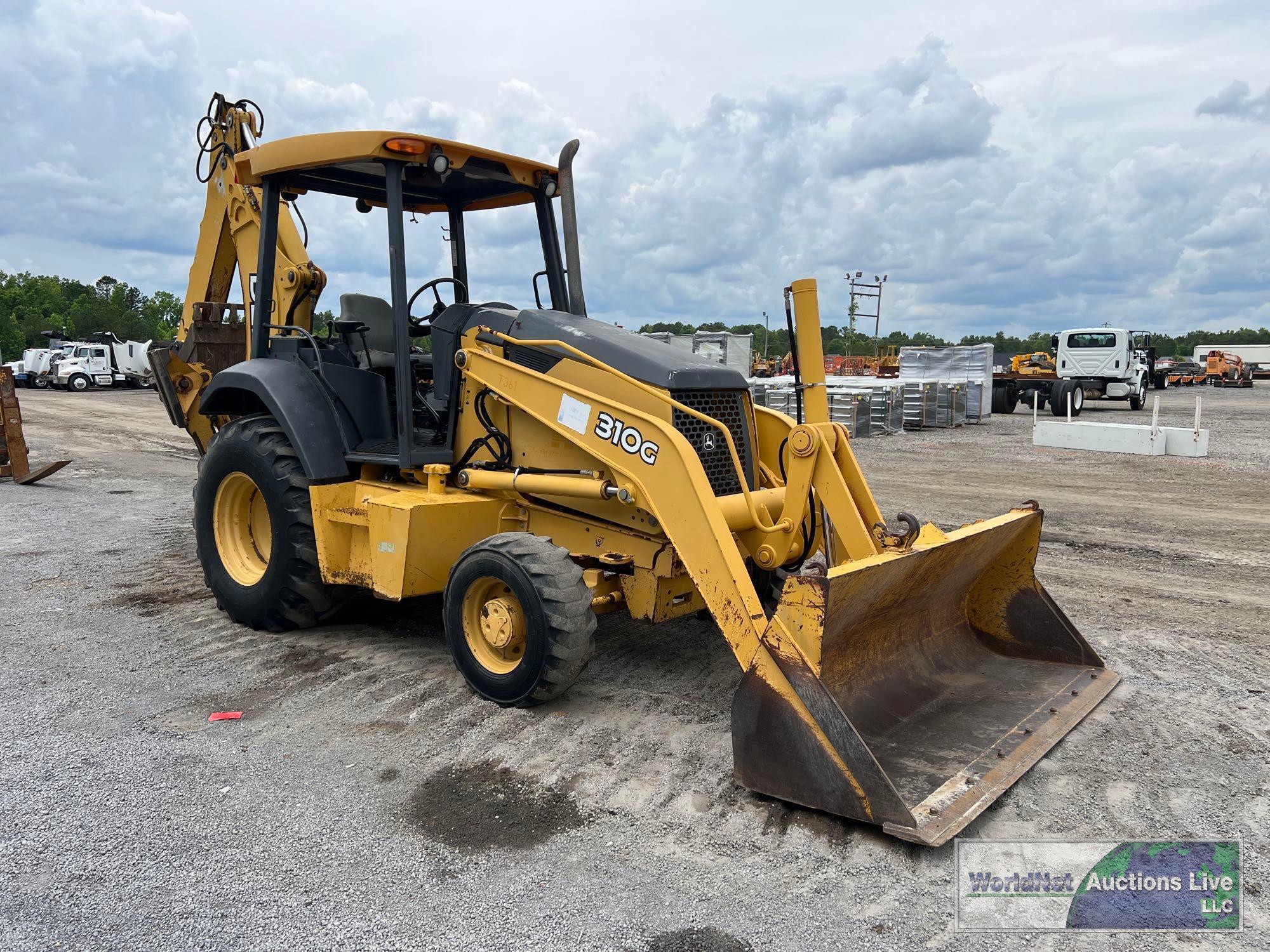 2006 JOHN DEERE 310G BACKHOE LOADER SN-1VRM112L0E1003705