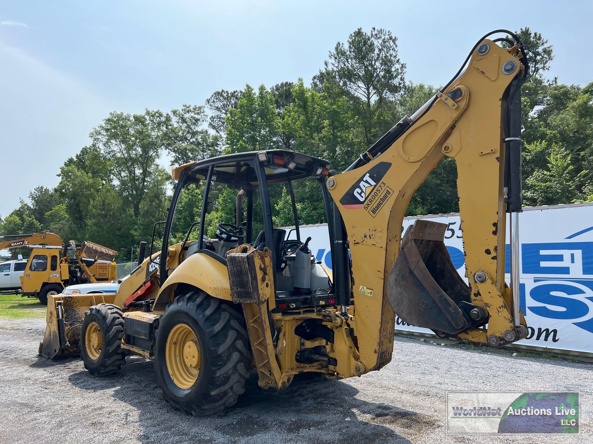 2012 CATERPILLAR 420F BACKHOE LOADER SN-CAT0420FCSKR00573