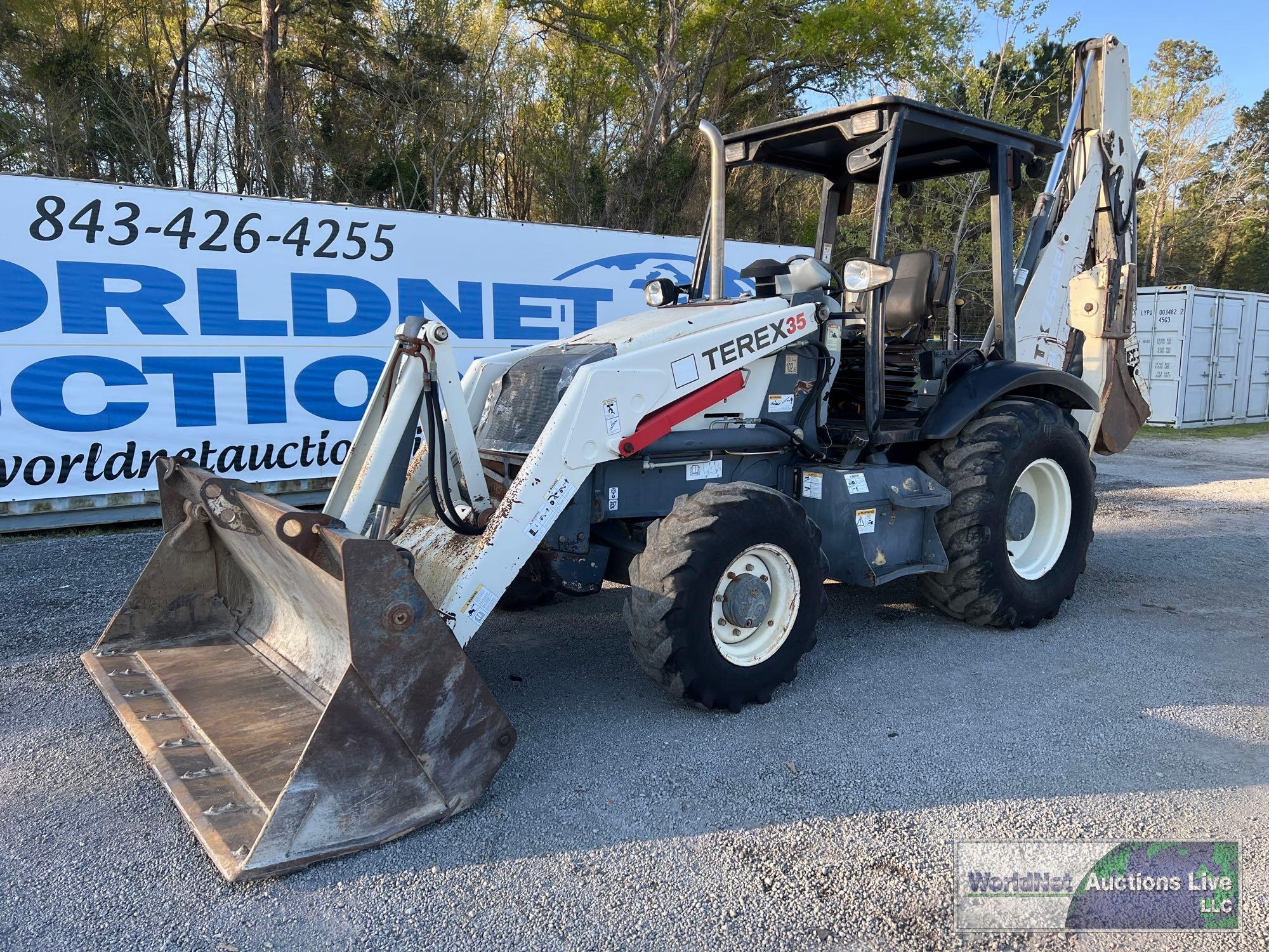 2008 TEREX 760B BACKHOE LOADER SN-SMFH44TR08BFM5406