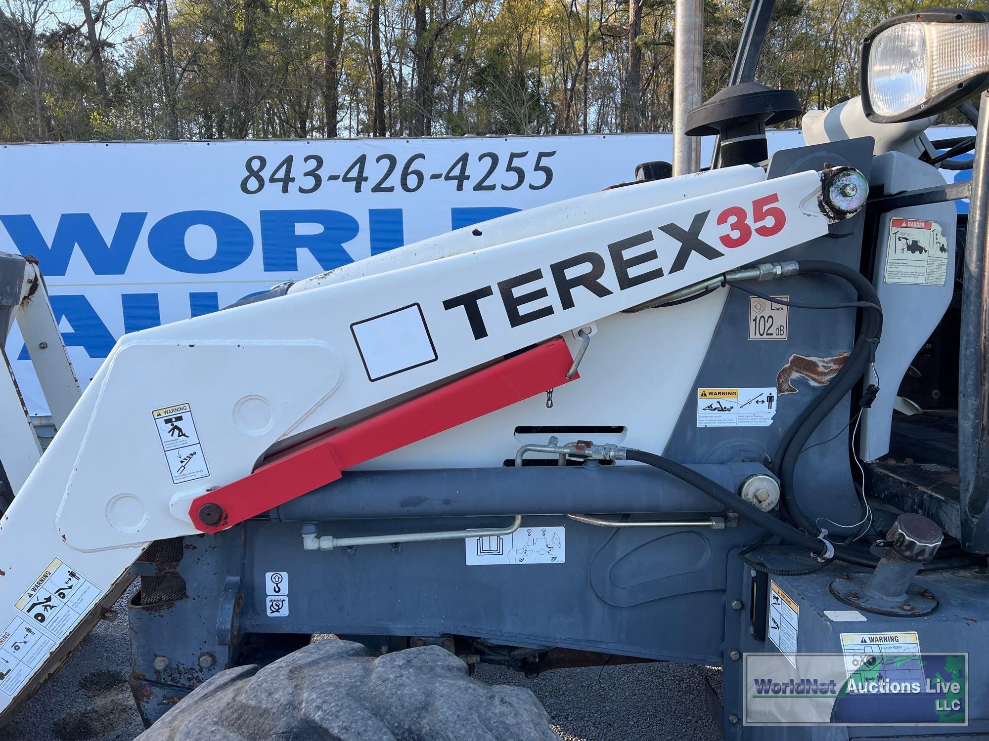 2008 TEREX 760B BACKHOE LOADER SN-SMFH44TR08BFM5406