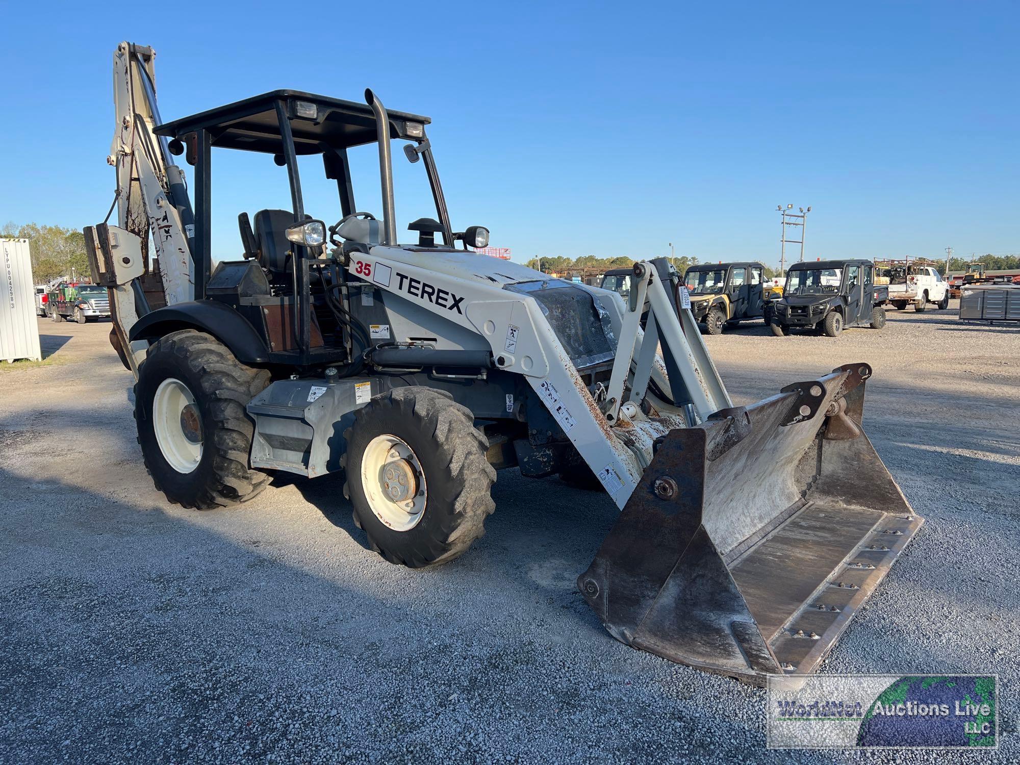 2008 TEREX 760B BACKHOE LOADER SN-SMFH44TR08BFM5406