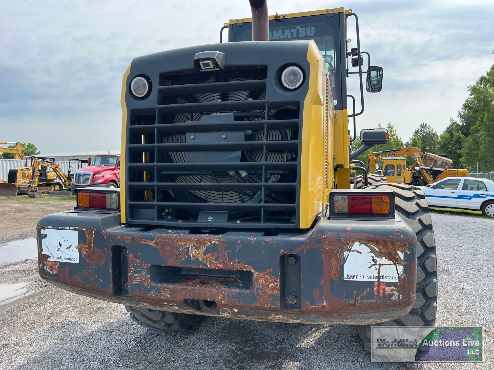 2014 KOMATSU WA320-7 WHEEL LOADER SN-KMTWA1211T01080341