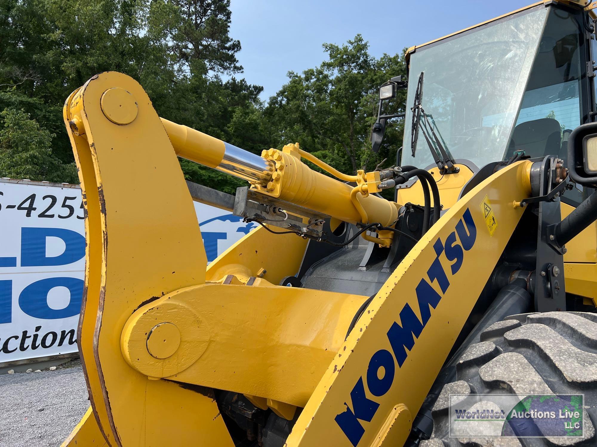 2014 KOMATSU WA320-7 WHEEL LOADER SN-KMTWA1211T01080341