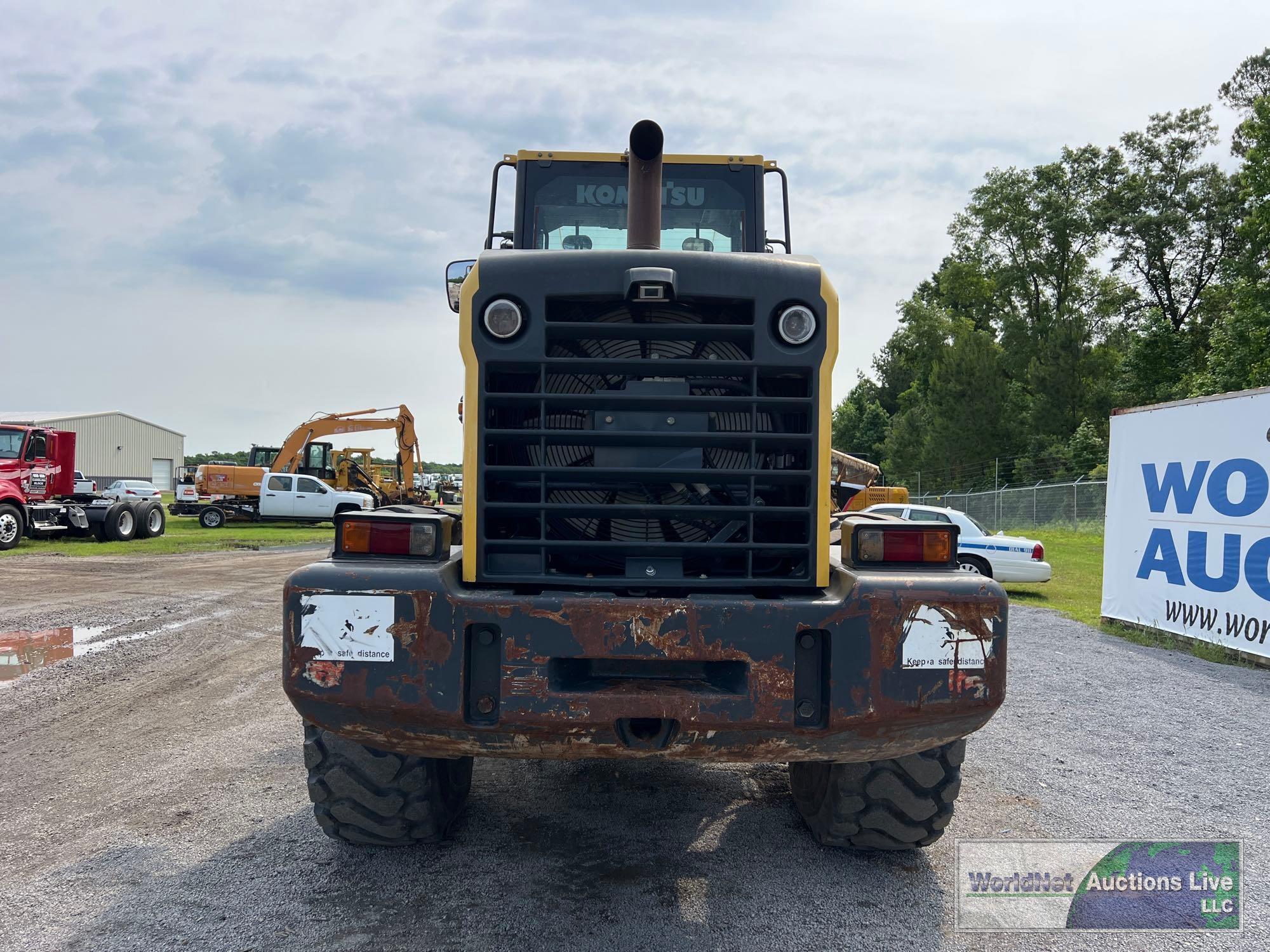 2014 KOMATSU WA320-7 WHEEL LOADER SN-KMTWA1211T01080341