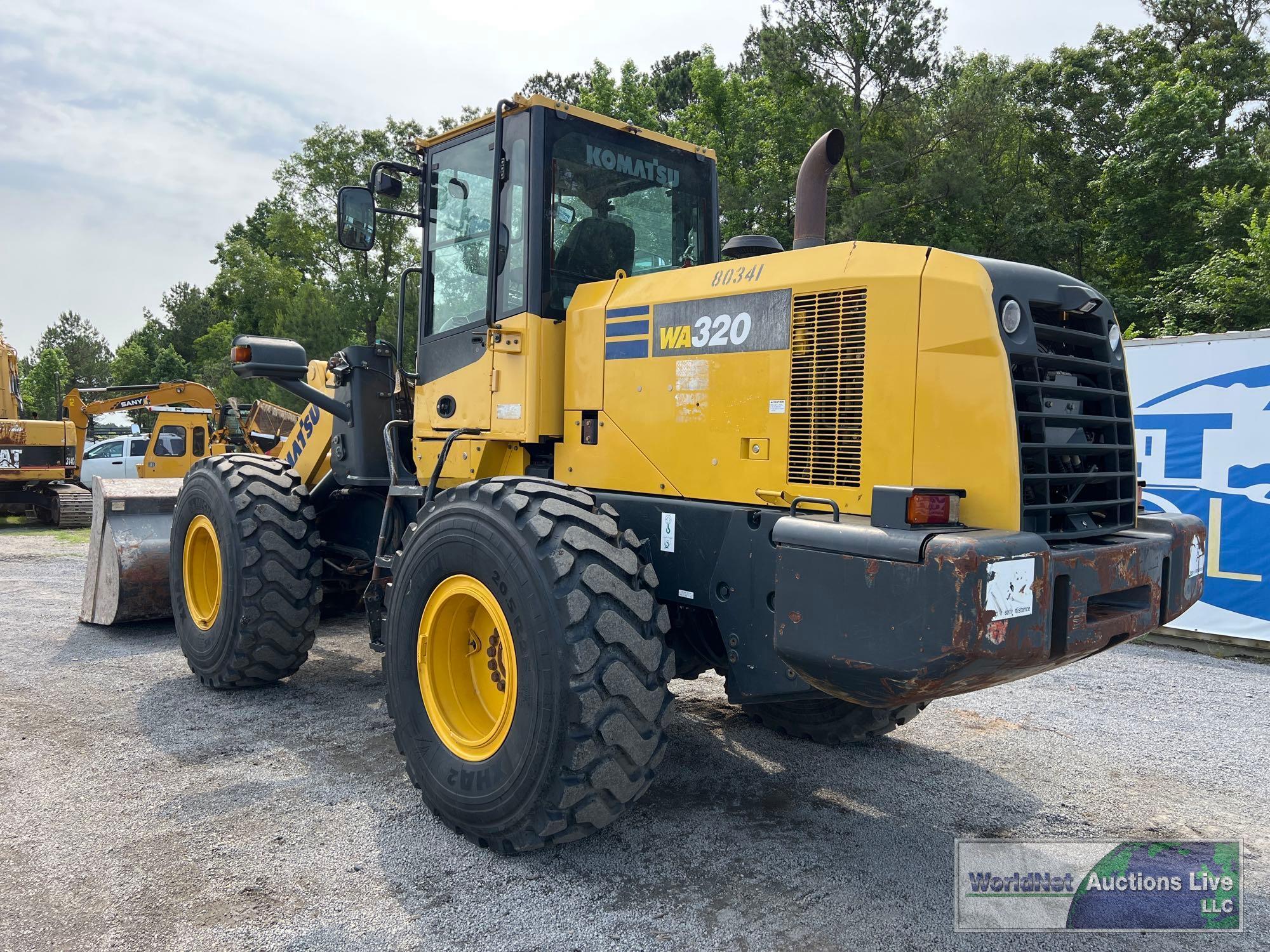 2014 KOMATSU WA320-7 WHEEL LOADER SN-KMTWA1211T01080341