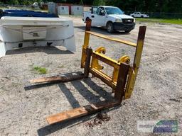 QUICK CONNECT WHEEL LOADER FORKS ATTACHMENT