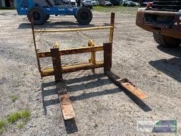 QUICK CONNECT WHEEL LOADER FORKS ATTACHMENT