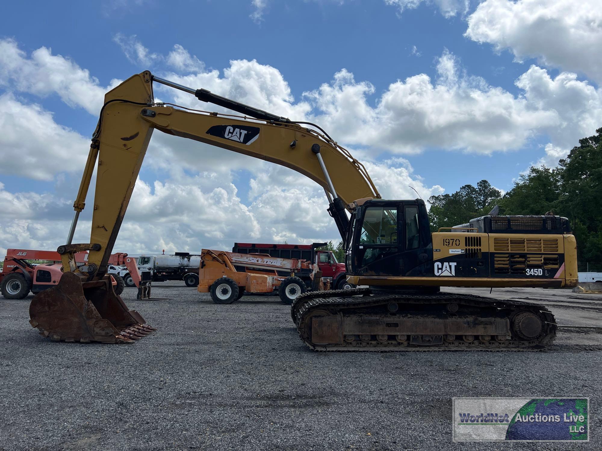 2011 CATERPILLAR 345DL HYDRAULIC EXCAVATOR SN-CAT0345DKEEH01032