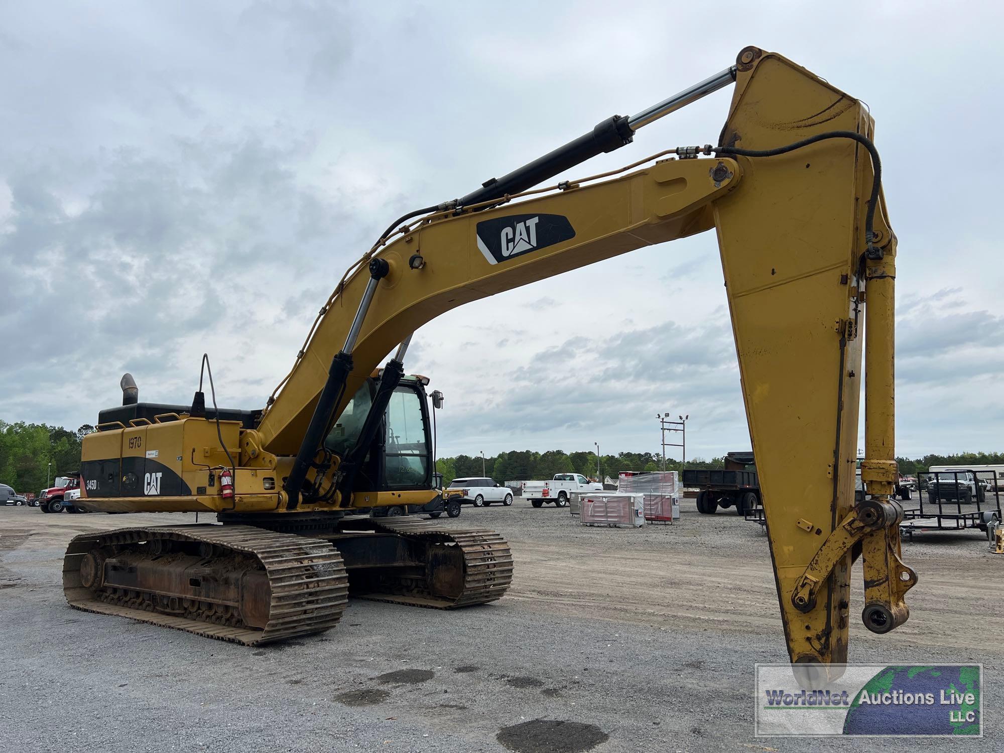 2011 CATERPILLAR 345DL HYDRAULIC EXCAVATOR SN-CAT0345DKEEH01032