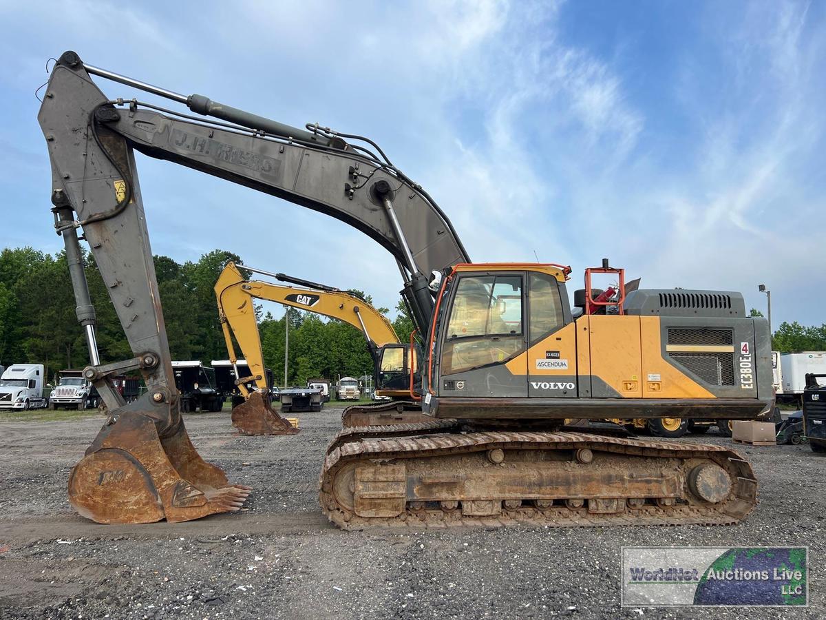 2018 VOLVO EC380EL HYDRAULIC EXCAVATOR SN-VCEC380EC00311231