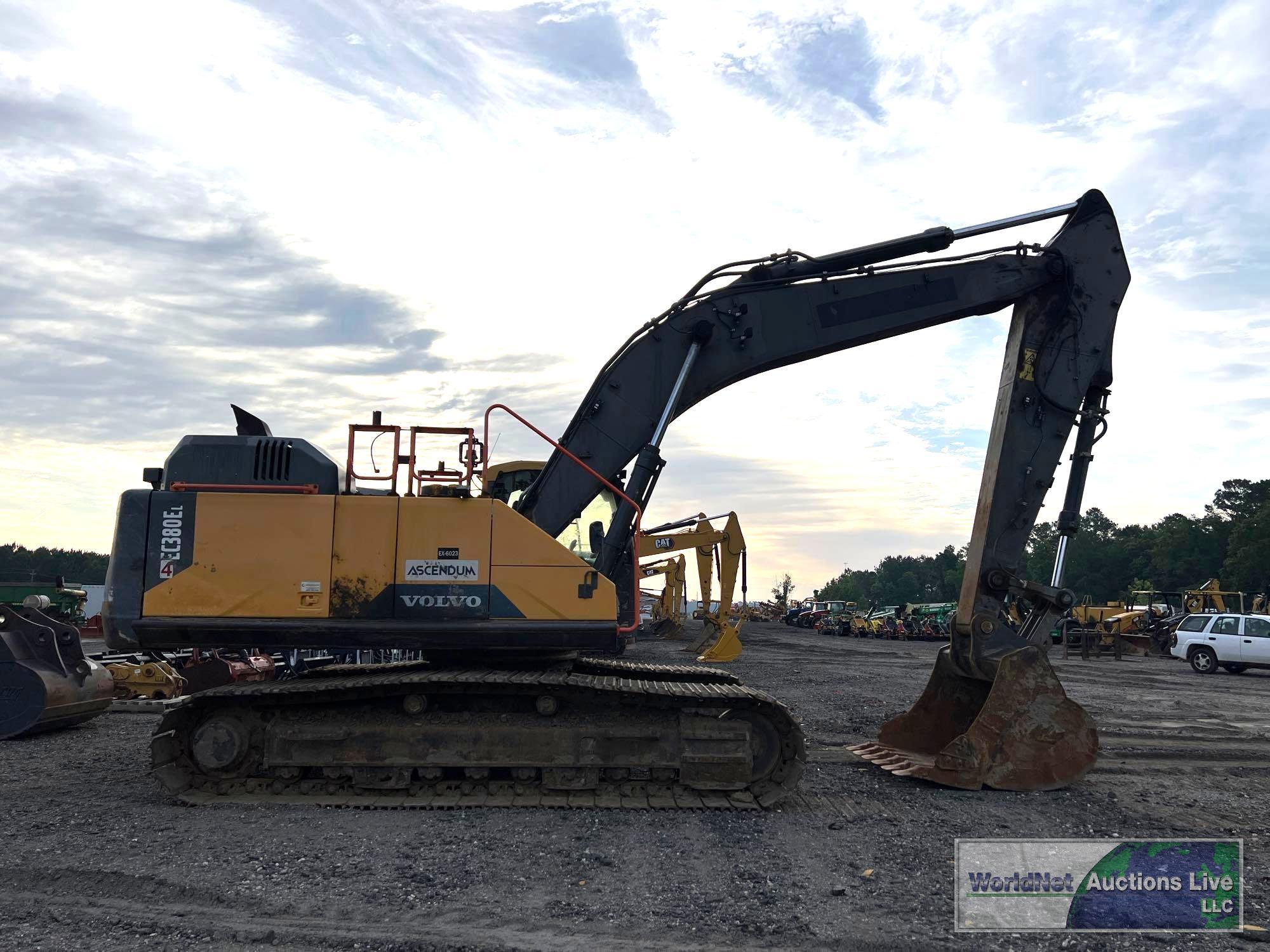 2018 VOLVO EC380EL HYDRAULIC EXCAVATOR SN-VCEC380EC00311231