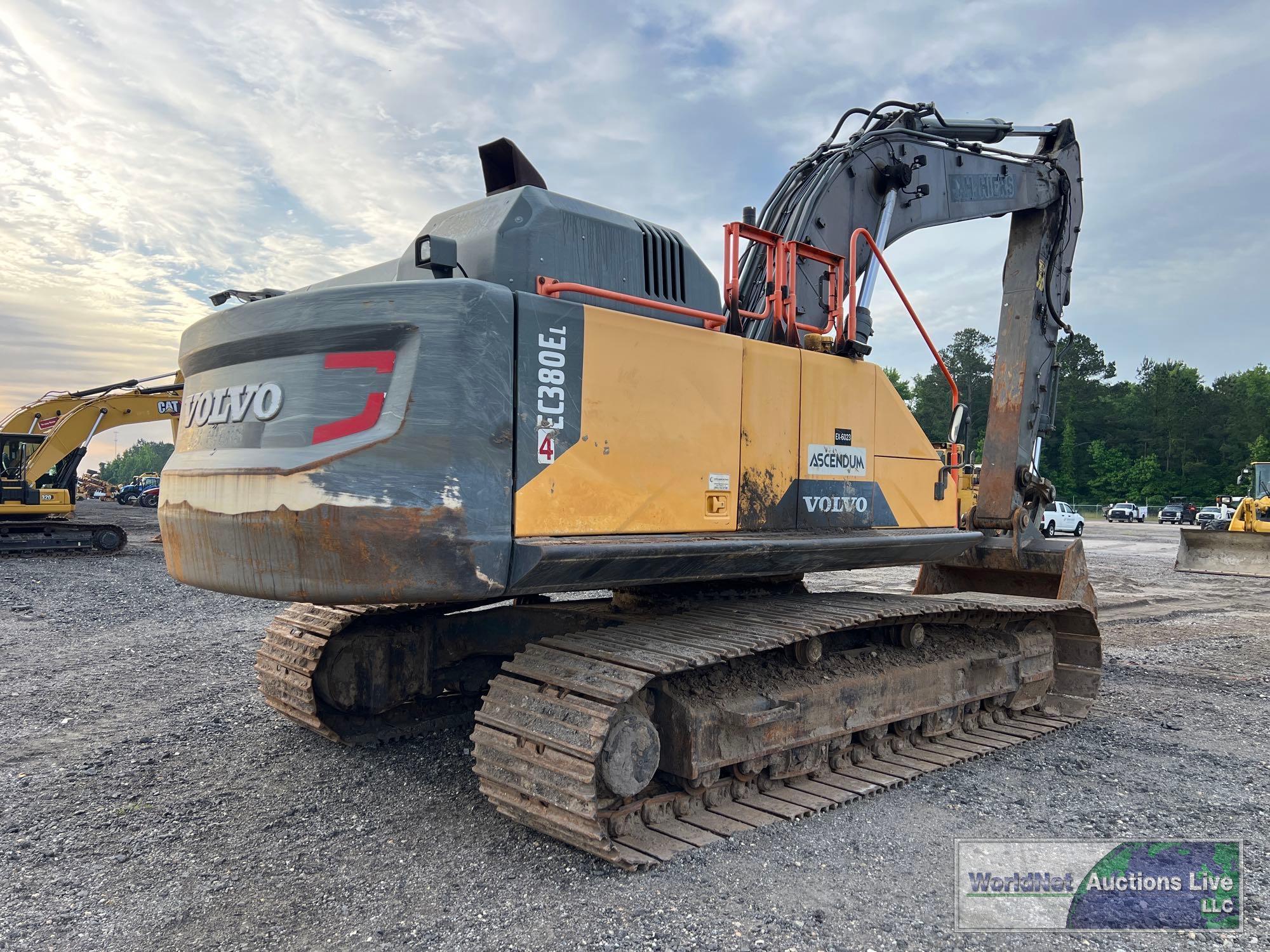 2018 VOLVO EC380EL HYDRAULIC EXCAVATOR SN-VCEC380EC00311231