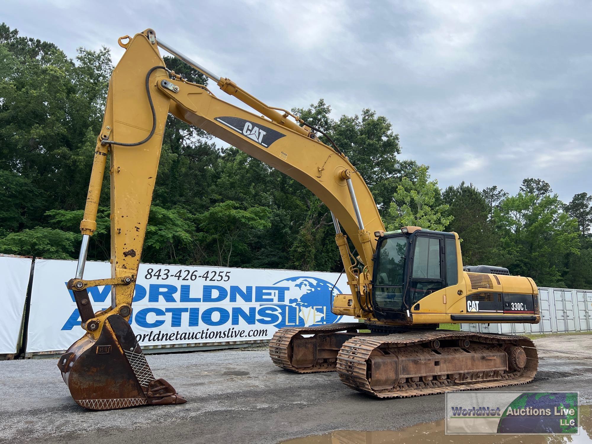 2004 CATERPILLAR 330CL HYDRAULIC EXCAVATOR SN-CAT0330CVDY02551