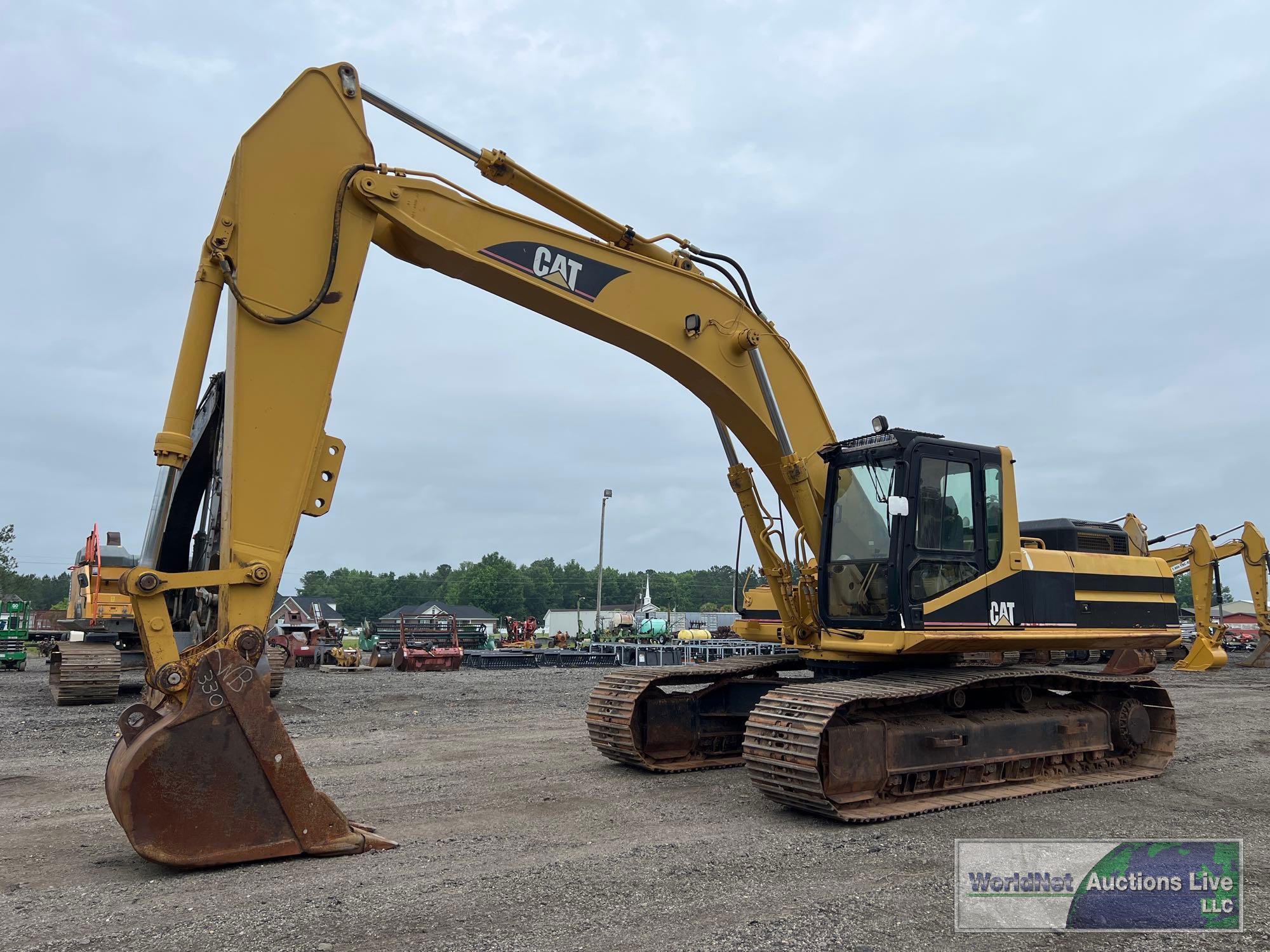 1995 CATERPILLAR 330L HYDRAULIC EXCAVATOR SN-5YM01641