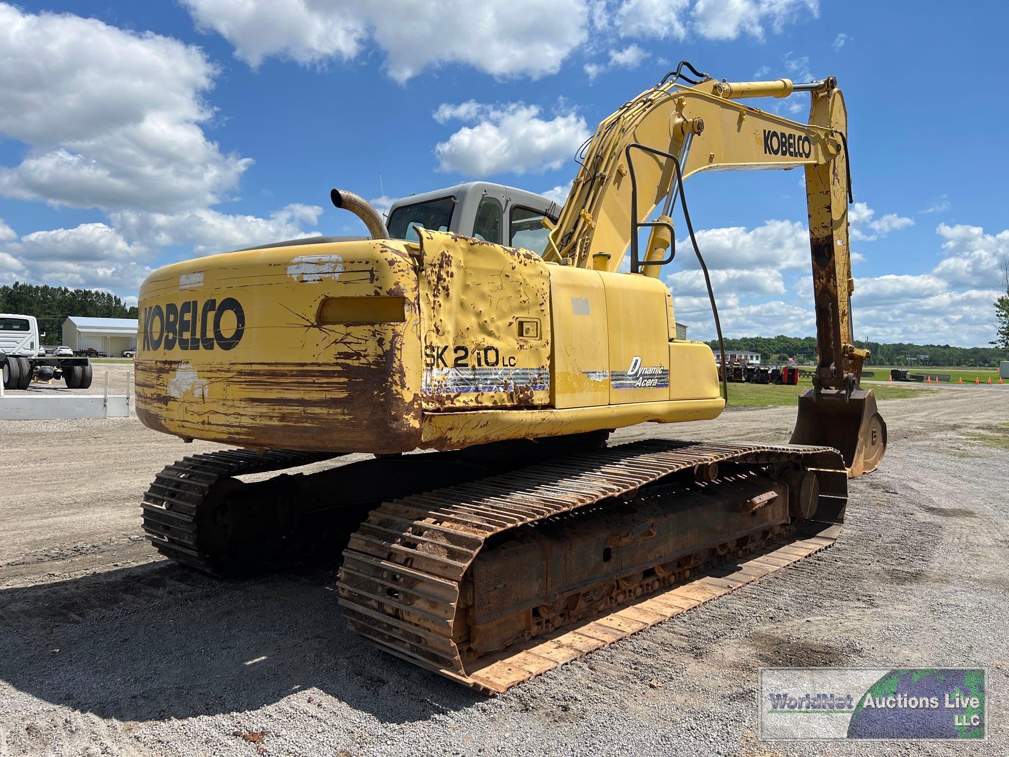 KOBELCO SK210LC HYDRAULIC EXCAVATOR SN-Y008U2209