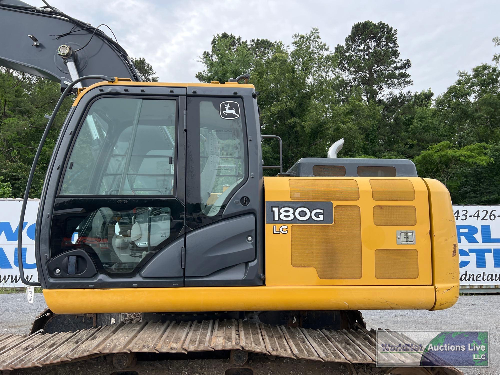 2018 JOHN DEERE 180GLC HYDRAULIC EXCAVATOR SN-1FF180GXTJF020855