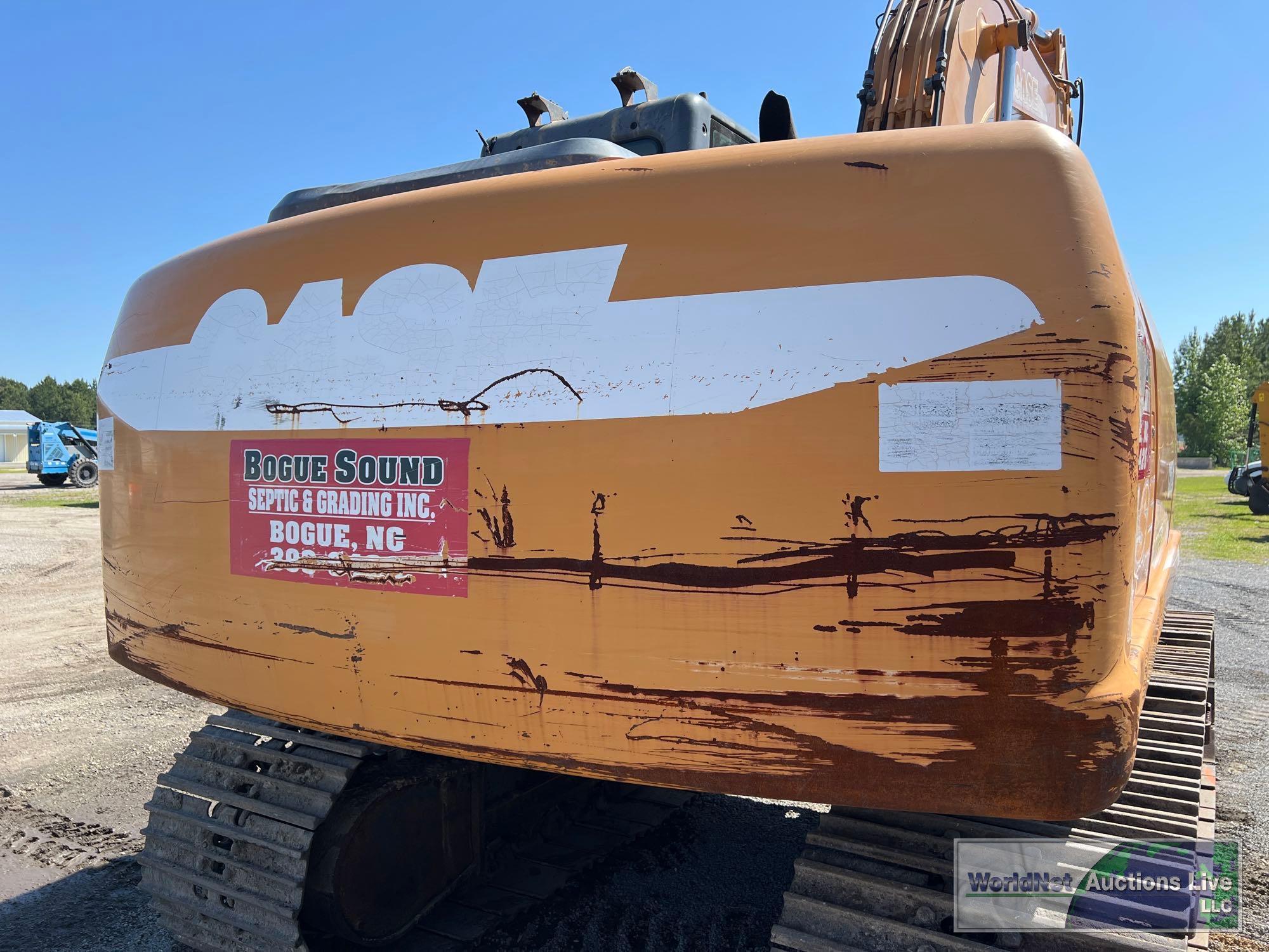 2007 CASE CX160B HYDRAULIC EXCAVATOR SN-DAC160K5N7SAF1163