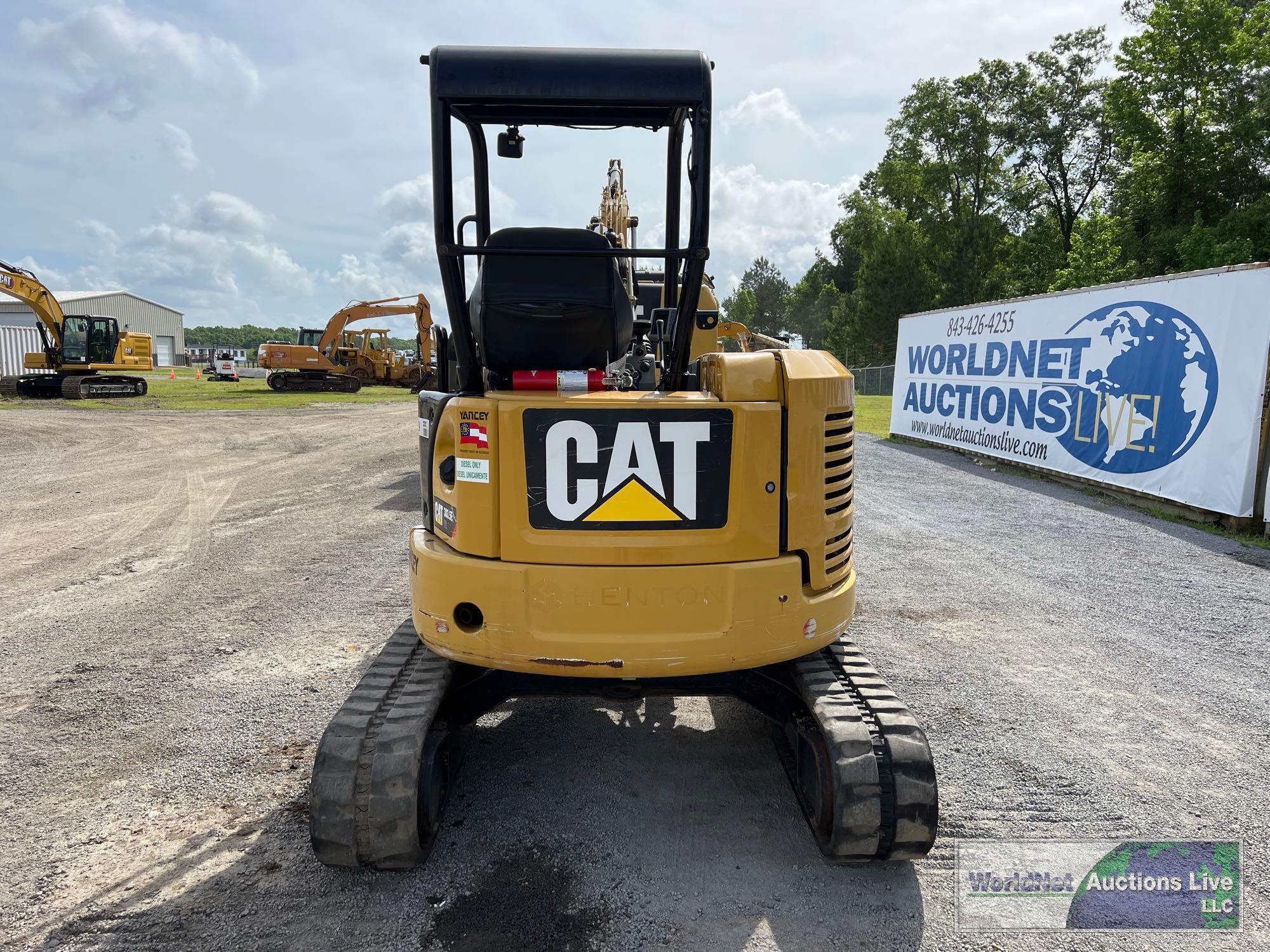 2018 CATERPILLAR 303.5E2cr MINI-EXCAVATOR SN-CAT3035EAJWY03897