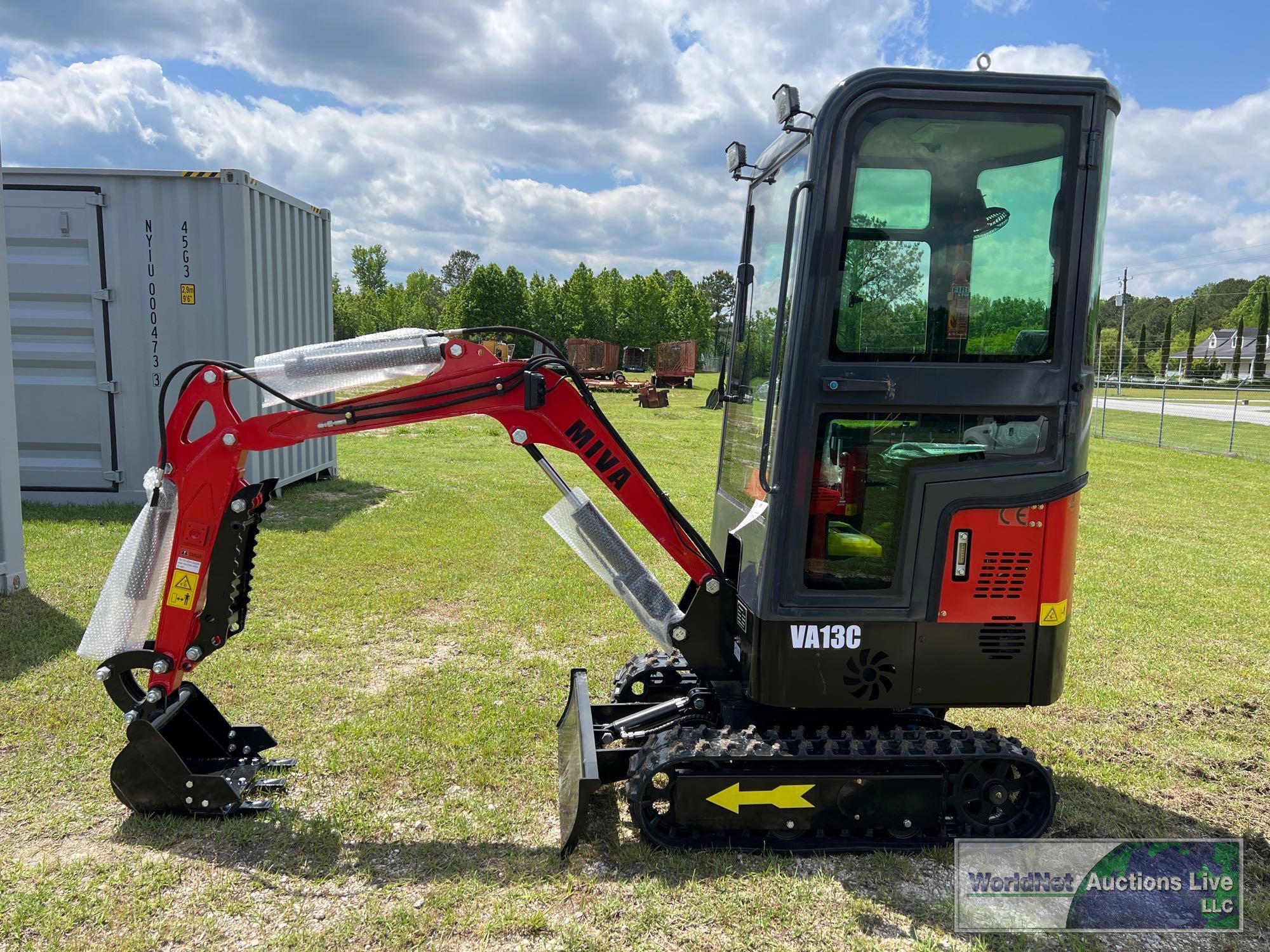 2024 MIVA VA13C MINI-EXCAVATOR SN-VA13C240455