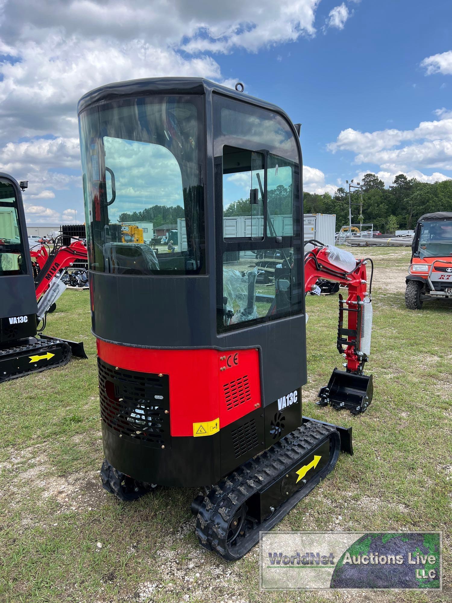 2024 MIVA VA13C MINI-EXCAVATOR SN-VA13C240424