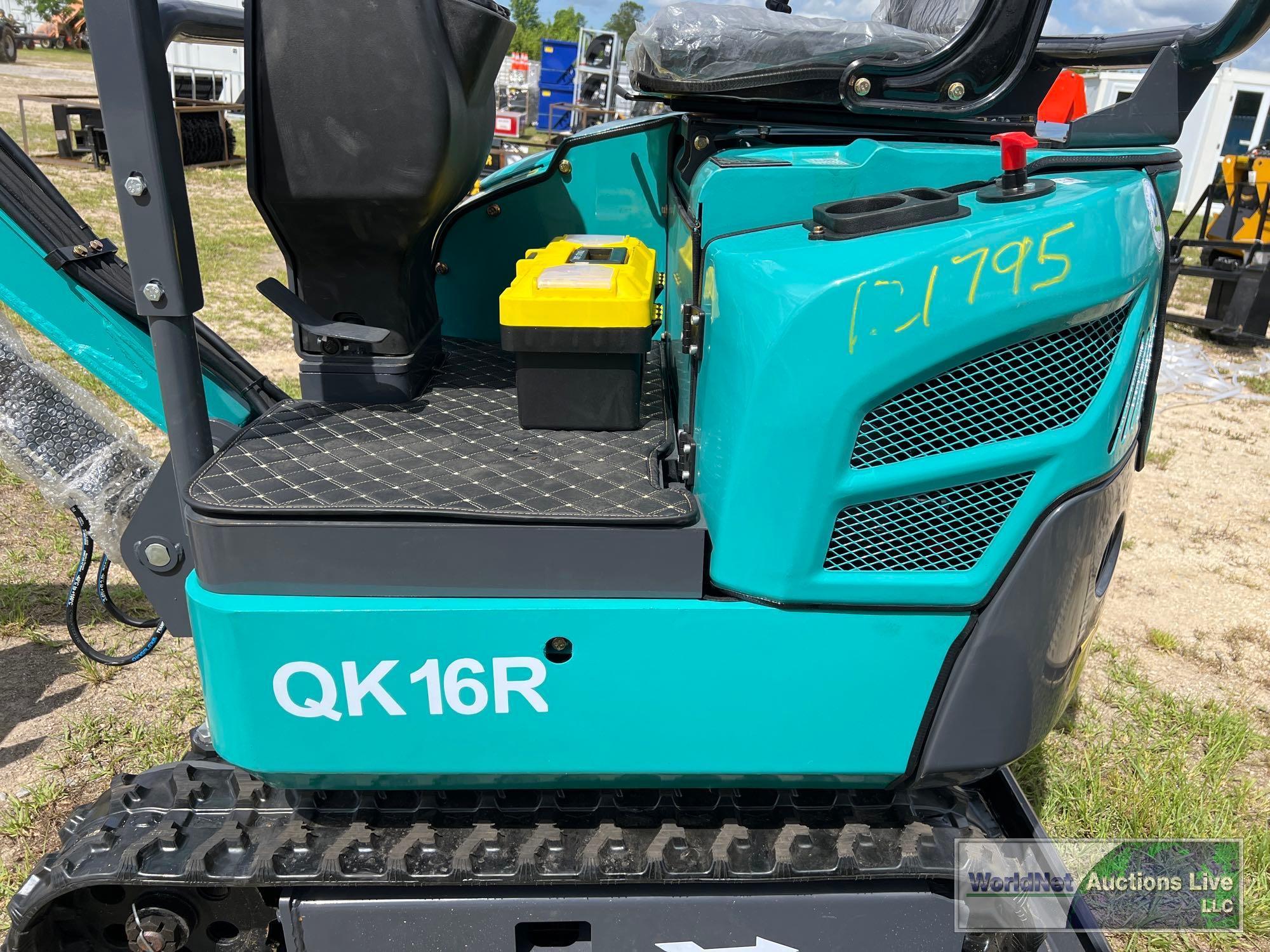 2024 AGT-INDUSTRIAL QK16R MINI-EXCAVATOR SN-QK16R2024031500005